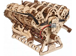 UGEARS 3D puzzle Motor V8, 776 dílků