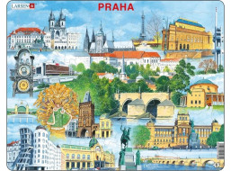 Larsen Vzdělávací puzzle Praha Památky 66 dílků