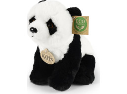 Rappa Plyšová panda sedící 23 cm SOFT COLLECTION, ECO-FRIENDLY