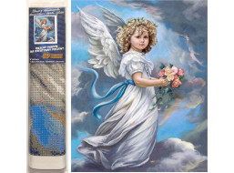 Norimpex Diamantové malování Cherubín 30x40cm