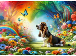 ART PUZZLE Puzzle Motýlí návštěvník 25 dílků