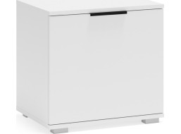 Nízká skříňka do předsíně CLIF - 50 cm - bílá