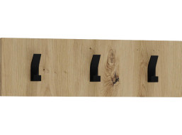 Věšák na oblečení CLIF - 50 cm - dub artisan
