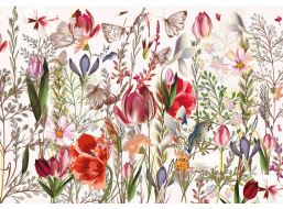 INTERDRUK Puzzle Flowers: Luční kvítí 500 dílků