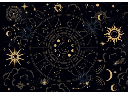 INTERDRUK Puzzle Galaxy: Zvěrokruh 1000 dílků