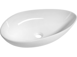 Sapho OVALI keramické umyvadlo 61x34cm, bílá TU0721