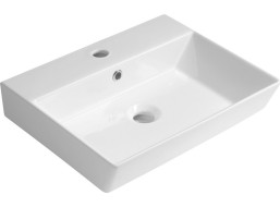 Aqualine ORION keramické umyvadlo 49x38, 6cm, bílá 27050