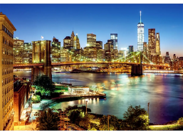 CLEMENTONI Puzzle Světla nad Brooklynským mostem 6000 dílků