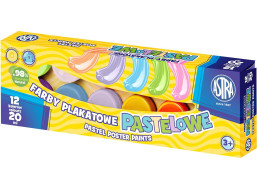 ASTRA Temperové barvy 12x20ml pastelové