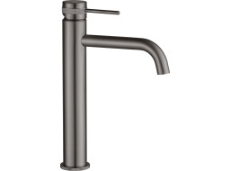 Umyvadlová baterie MAXMAX Rea LUNGO GRIP - vysoká - gun grey