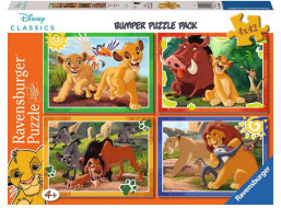 RAVENSBURGER Puzzle Disney: Lví král 4x42 dílků