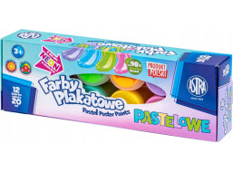 ASTRA Temperové barvy 12x20ml pastelové (neonové)