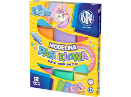 ASTRA Termotvrdnoucí plastelína 12 barev pastelová