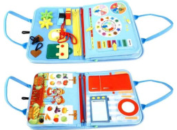 2Kids Toys Senzorická busy kniha Dinosauři 3