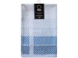 Žakárová kuchyňská utěrka CARINO 016 - 40x60 cm - modrá ombre