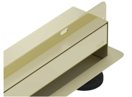 Sprchový žlab do stěny MEXEN FLAT WALL 2v1 - zlatý, 1530060, 60 cm