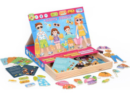 2Kids Toys Magnetické oblékání Rodina