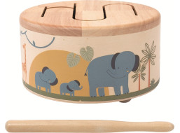 2Kids Toys Dřevěný bubínek Safari