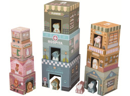 2Kids Toys Skládací věž z kostek City