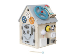 2Kids Toys Activity board Domeček šedý
