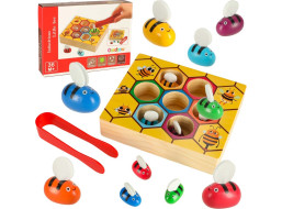 Vzdělávací Montessori hra - Včelí plástve