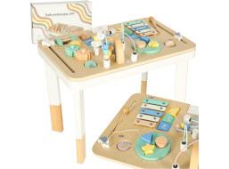 Lulilo Montessori manipulační stolek LUDO - barevný