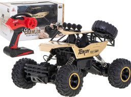RC auto Rock Crawler 1:12 4WD METAL zlatý