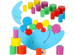 Montessori dřevěná balanční arkádová hra Měsíc