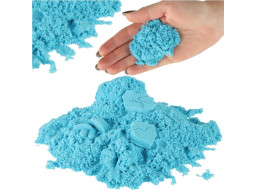 Kinetický písek 1 kg v sáčku - modrý