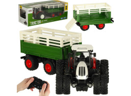 RC dálkově ovládaný zemědělský traktor s přívěsem 2.4G 3.7V 500mAh