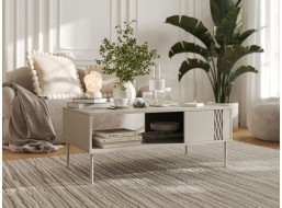 Konferenční stolek TRESSE - béžový