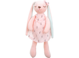 Plyšový králík 35 cm - růžový