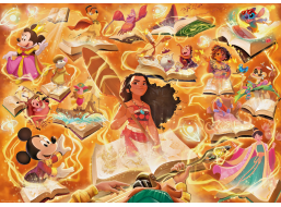 RAVENSBURGER Puzzle Disney Lorcana - Glimmers of the Realm: Jantar 1000 dílků