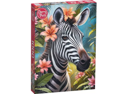 CHERRY PAZZI Puzzle Lady Zebra 1000 dílků