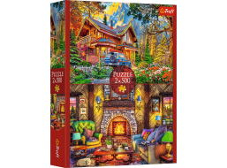 TREFL Puzzle Výlet do hor 2x500 dílků