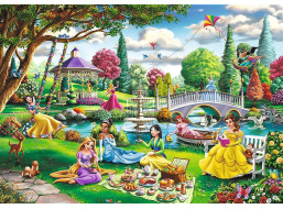 TREFL Puzzle Premium Plus Disney princezny: Piknik 1000 dílků