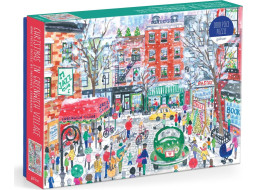 GALISON Puzzle Vánoce v Greenwich Village 1000 dílků