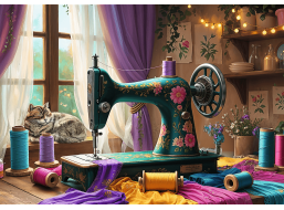 TREFL Puzzle Moje šicí dílna 1000 dílků