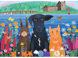 RAVENSBURGER Puzzle Zvířecí kamarádi 1000 dílků