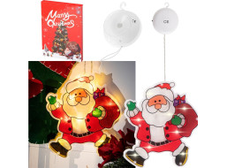 Závěsné LED svítidlo - Santa s dárky