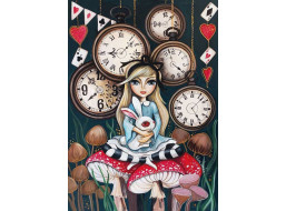 MAGNOLIA Puzzle Alenka a čas 1000 dílků