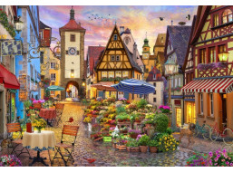 BLUEBIRD Puzzle Bavorské městečko 1000 dílků