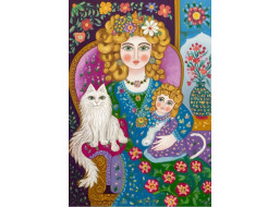 ALIPSON Puzzle Dáma se zlatými vlasy 1000 dílků