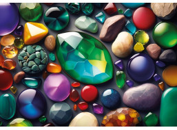 YAZZ Puzzle Krystaly 1000 dílků