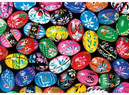 YAZZ Puzzle Malovaná velikonoční vajíčka 1000 dílků
