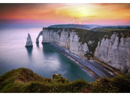 ALIPSON Puzzle Pohled na Étretat 1000 dílků