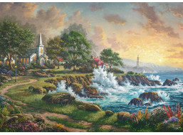SCHMIDT Puzzle Přímořské útočiště 1000 dílků