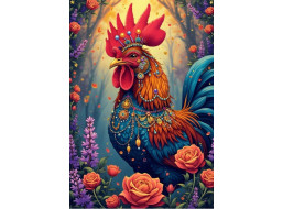 ALIPSON Puzzle Tajná kohoutí zahrada 1000 dílků