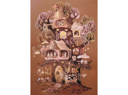 MAGNOLIA Puzzle Továrna na sladkosti 1000 dílků