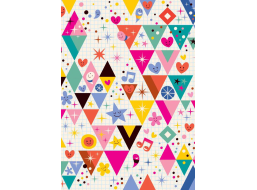 YAZZ Puzzle Zábavné trojúhelníky 1000 dílků